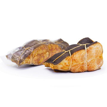 Фото Палтус тихоокеанский синекорый горячего копчения