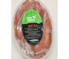 Кета филе ломтики без масла с/с 500гр