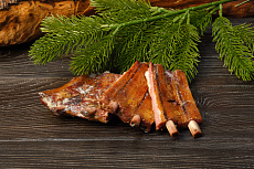 Ребрышки кабана полукопченые